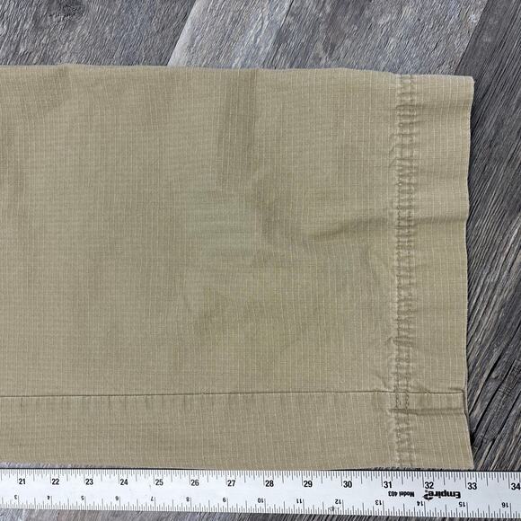 Eddie Bauer Tan Mens 36x33 Utility Fit Ripstop Khaki Cargo Pants Loose Straight - Picture 11 of 15